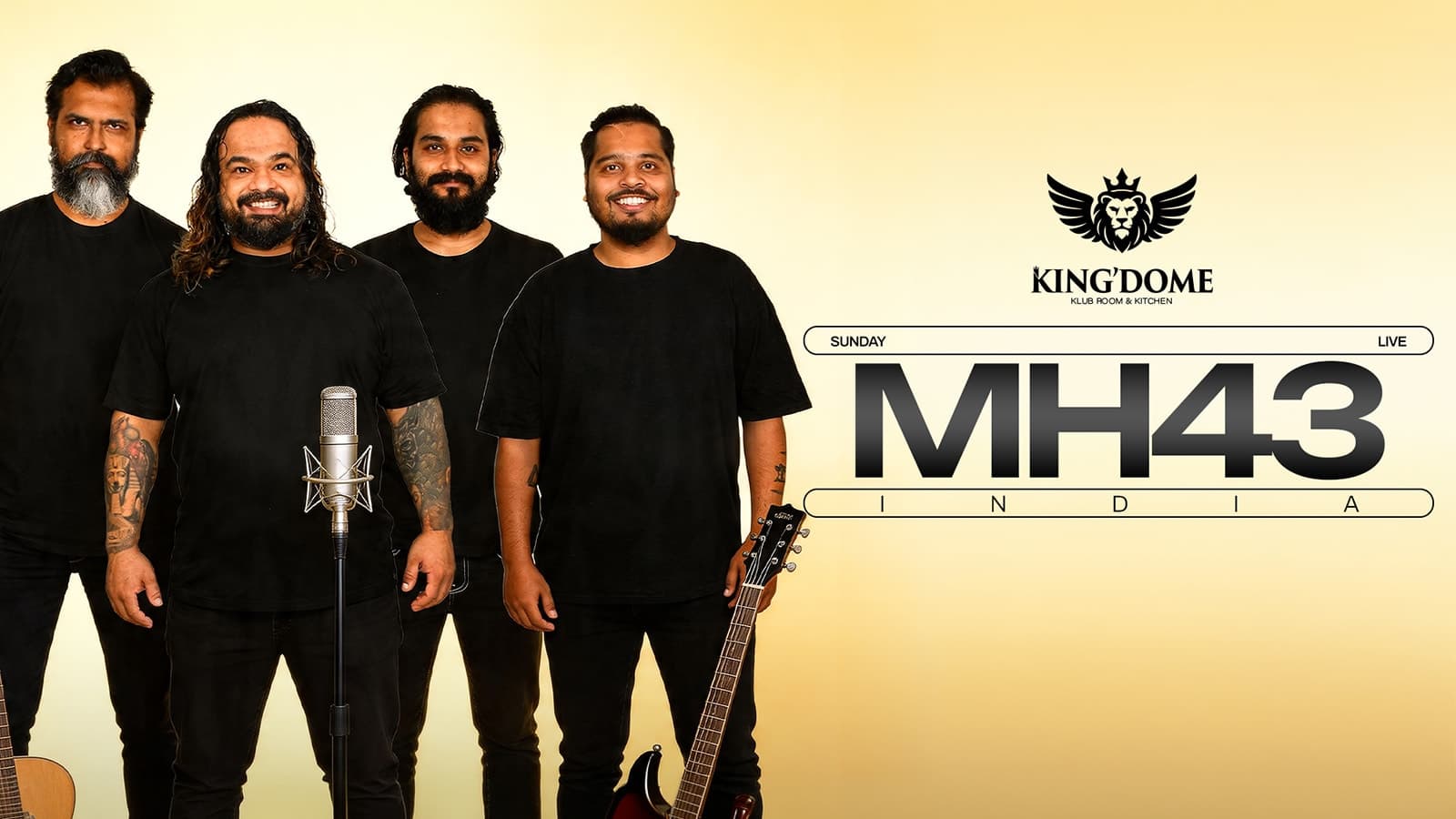MH43 India Live at King’dome - Sunday Night Rock Experience