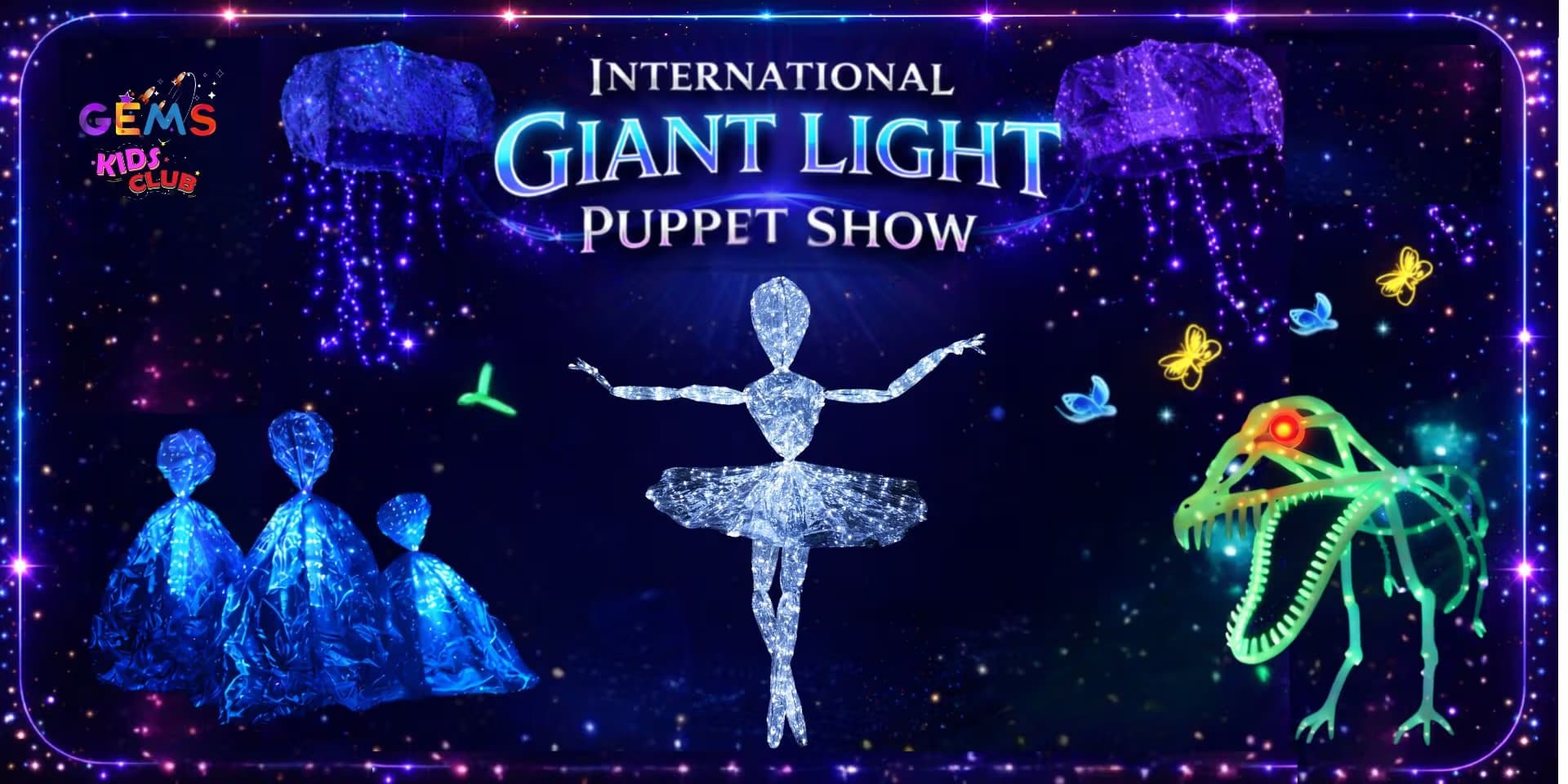 GIANT LIGHT PUPPET SHOW English Theatre Play Tickets