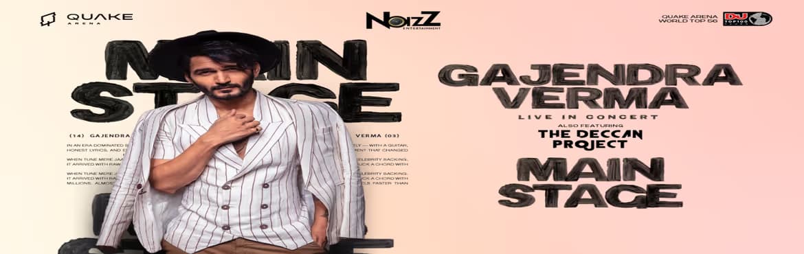 Gajendra Verma Live in Concert at Quake Arena