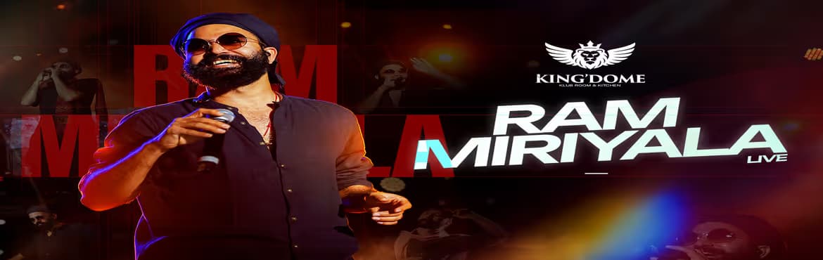 Ram Miryala Live – Big Night at Kingdome Hyderabad