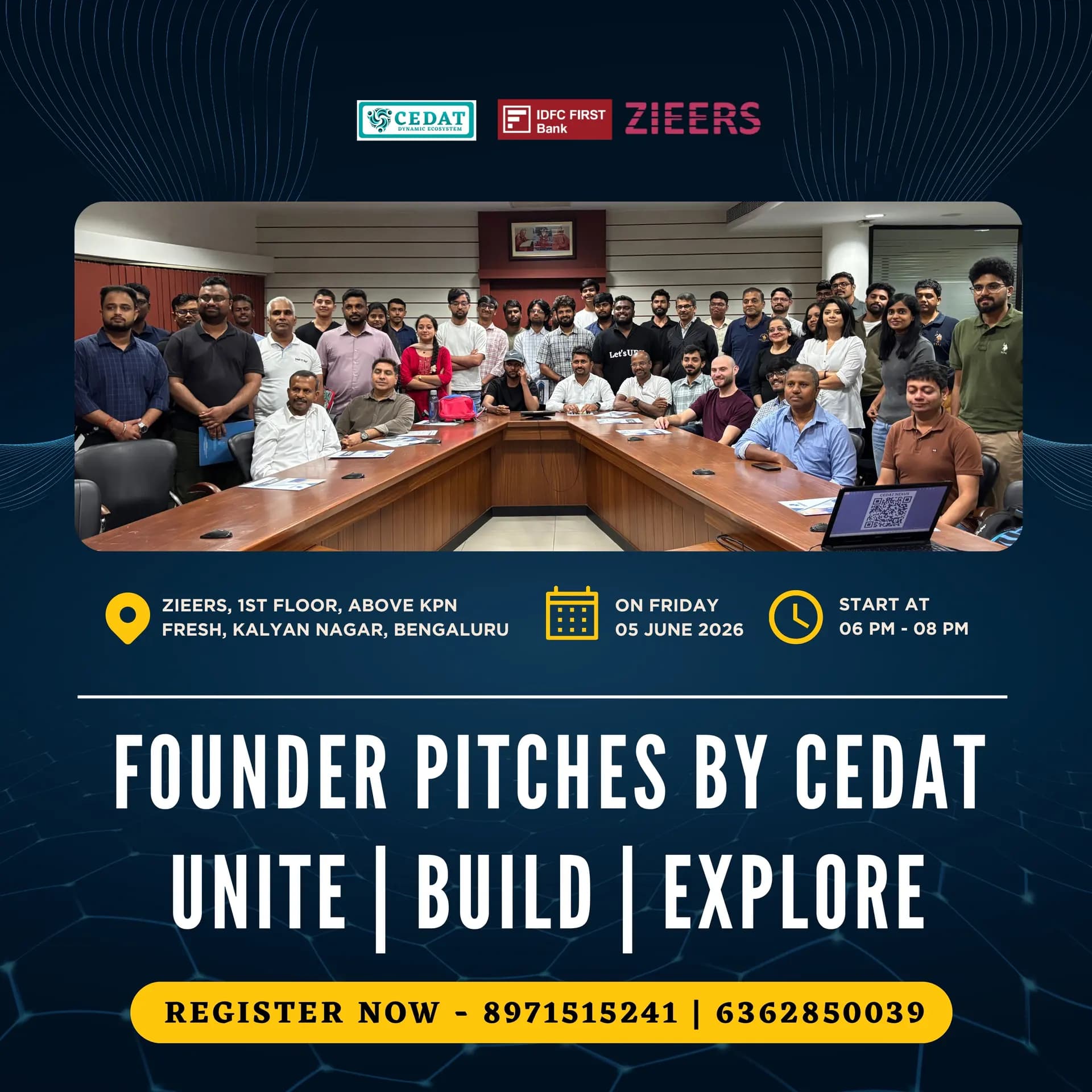 Founder Pitches by CEDAT